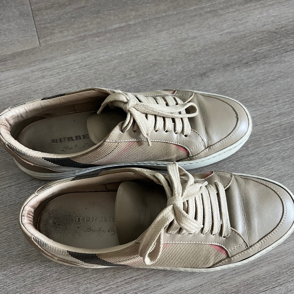 Burberry sneakers! European size 38